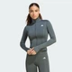 Женская олимпийка Optime Essentials Full-Zip adidas KT1257 (XL) серый (4069993366711) - изображение 1