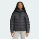 Женская куртка Essentials CLIMAWARM 3-Stripes Synthetic Down Hooded adidas JX7814 (XL) черный (4068811583095) - изображение 1