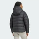 Женская куртка Essentials CLIMAWARM 3-Stripes Synthetic Down Hooded adidas JX7814 (XL) черный (4068811583095) - изображение 2