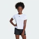 Дитяча футболка Train Essentials Regular Fit Logo Training Kids adidas JJ1066 (140) білий (4067906059224) - зображення 1