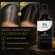 Шампунь для седых и серых волос Rik Black Dye Восстановление цвета волос от седины 200 мл Шампунь от седины - изображение 8