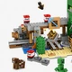 Конструктор Minecraft Шахта Крипера с вагонеткой фигурками героев скелетом коровой и динамитом 643 детали Майнкрафт My World - изображение 8