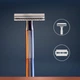 Бритва Gillette King C. Безопасная с 5 сменными лезвиями (7702018590148) - изображение 6