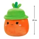 Дитяча м'яка іграшка Морква Кароліна в капелюсі Squishmallows SQER01214, 19 см - зображення 4