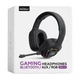 Ігрові навушники Bluetooth WALKER WBT-79 Black RGB знімний мікрофон Bluetooth 5.3 AUX - зображення 2