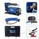 Компрессор vitol 10атм/160л/50а/7м шланг спирал с ман. и дефлятором/клемы/насадки/кейс - изображение 2