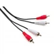 Кабель мультимедийный 2RCA to 2RCA 1.8m Vinga - изображение 1
