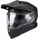 Туринговий ендуро мотошолом MT Helmets Track SV Pure A1 Matt Black S - зображення 1