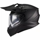 Туринговий ендуро мотошолом MT Helmets Track SV Pure A1 Matt Black S - зображення 2