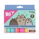 Мел детский YES 6 шт JUMBO Pusheen (400559) - изображение 1