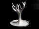 Фигурка дерево подставка из пластика под украшения 3D друк белая - изображение 1
