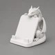 Подставка под телефон белая с драконом 3D печать белая - изображение 1