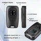Ультразвуковой отпугиватель и тренер для собак Ultrasonic A7 + фонарик Type-C Черный - изображение 10