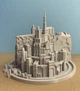 Коллекционная модель Замок Минас Тирит Minas Tirith Властелин Колец / Статуэтка Крепость Minas Tirith декор 3D печать 120 мм - изображение 8