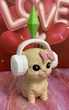Котик в наушниках Cats Sims Dance пластик 3D печать Розовый - изображение 2