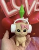 Котик в наушниках Cats Sims Dance пластик 3D печать Розовый - изображение 4