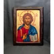 Писаная греческая икона Иисус Христос Спаситель 23,5×29 см - изображение 1