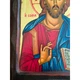 Писаная греческая икона Иисус Христос Спаситель 23,5×29 см - изображение 7