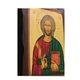 Писаная греческая икона Иисус Христос Спаситель 17×23 см - изображение 6
