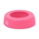 Складная миска-непроливайка для собак WAUDOG Silicone 1 л 18,5 см розовая - изображение 3