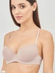 Бюстгальтер бесшовный brabrabra 108С 80D Бледно-розовый (6907207945391) - изображение 3