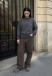 Свитшот Женский Стаф Темно-серый Спортивный Staff Zy Dark Gray M (400886) - изображение 4