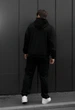 Спортивный костюм мужской стаф черный оверсайз Staff fin black oversize XS (400895) - изображение 2