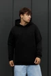 Чоловіче Худі Стаф Чорне Однотонне З Логотипом Staff Re Black Logo XL (401319) - зображення 1