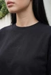 Свитшот Женский Стаф Чёрный Универсальный Базовый Staff Zy Black L (400892) - изображение 3
