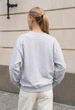 Свитшот Женский Стаф Серый Базовый Меланж Staff Zy Dark Gray Melange XS (400899) - изображение 2