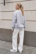 Свитшот Женский Стаф Серый Базовый Меланж Staff Zy Dark Gray Melange XS (400899) - изображение 5