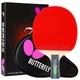 Ракетка для настольного тенниса BUTTERFLY 701 7 звезд с прямой ручкой и чехлом - изображение 4
