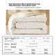 Зимнее одеяло Belleace Mercury Home Textile из 100% шерсти, двуспальное, 3.4 кг - изображение 7