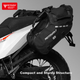 Чохол для заднього сидіння мотоцикла MOTOWOLF, сумка для їзди на мотоциклі, водонепроникна сумка, зносостійка сумка на хвостовій частині, підвісна сумка, бічна сумка для мотоциклетного спорядження, велика місткість - зображення 7