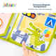 Мягкая книжка-игрушка Jollybaby из прочной ткани с шуршащими страницами на липучках, тема "Джунгли", для малышей - изображение 10