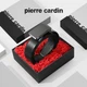 Пояс Pierre Cardin в подарочной коробке, мужской пояс с автоматической пряжкой, деловой кожаный пояс для брюк, подарок на день рождения для меня. - изображение 5