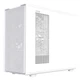 Корпус PADO W6 White MESH Mesh Cooling Case (поддерживает материнские платы MATX, боковые панели из стекла, передняя панель из стальной сетки, независимый отсек для блока питания, пылевой фильтр, поддерживает видеокарты 4080) белый - изображение 5