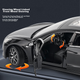 Heimanba Tesla Model S: масштабна модель автомобіля 1/24 білого кольору для хлопчиків та дівчаток, колекційна демонстраційна деталь, подарунок, білий - зображення 8
