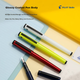 Перьевая ручка PILOT LIGHTIVE серии City Sports, перо M, FLT-2SR, портативная, прозрачная - изображение 6