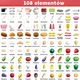 Zestaw zabawkowy Woopie akcesoria kuchenne do gotowania 108 elementów 58687 (5906280658687) - obraz 2
