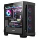 Корпус Great Wall Archimedes KM101 черный с креплением радиатора 360 мм, съемной верхней панелью, магнитной дверцей и разъемом Type-C - изображение 4