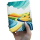 Магнитная складная подставка Hanlinyue для Palm Reader Light3 Turbo Neo2, защитный чехол для электронной книги с функцией пробуждения, черная кнопка. - изображение 2