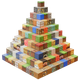 Конструктор магнитный Bluqi Minecraft на 200 деталей для детей 3-10 лет - изображение 4