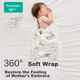 Плед-пеленка PurCotton из хлопка вязаный тонкий, 90x90 см - изображение 4