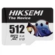 Карта пам'яті HIKVISION 512 ГБ TF (MicroSD), U3 C10 A1, карта відеоспостереження 4K, карта пам'яті для відеореєстратора, цифрова високошвидкісна карта пам'яті - зображення 5