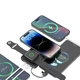Повербанк 10000mAh Choetech B695 Black QC3.0 PD3.0 бездротова зарядка смартфонів та Apple Watch (43-00131) - зображення 6