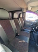 Універсальні чохли на сидіння для Citroen Jumpy (Сітроєн Джампі) I 1995-2007 (1+2), шкіра та алькантара, чорні з червоною ниткою - зображення 5