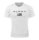 Белая футболка Alpha White 4141 2XL Белый - изображение 3
