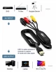 USB карта/плата видео захвата конвертер оцифровка c кассеты устройство для захвата и записи видео тюльпаны S-Video RCA -> USB 1080p Черный - изображение 15