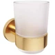 Склянка з тримачем Devit Flow DFL21010401BG, колір Brushed Gold PVD - зображення 2